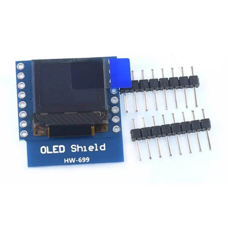 Wemos D1 Mini - 0,66-дюймовый OLED-дисплейный модуль для WEMOS D1