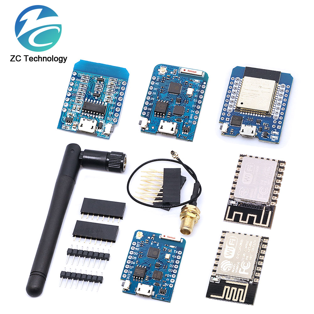 Wemos D1 Mini - ESP8266 ESP-12 ESP32 CH340G CH340 V2