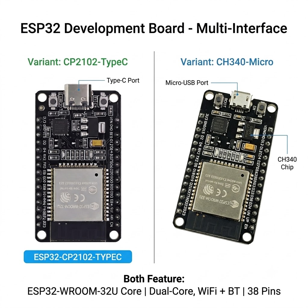 Nodemcuv2 - Плата разработки ESP32, двухъядерный модуль Wi-Fi