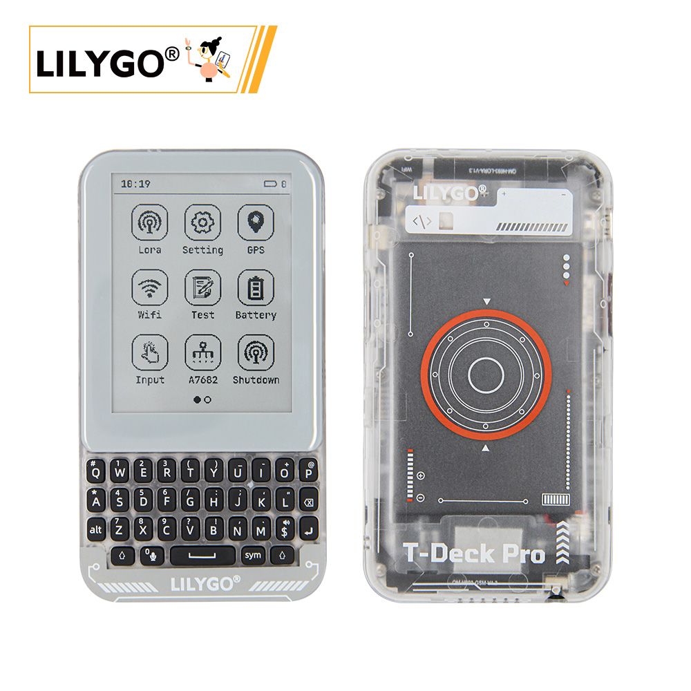 Ttgo T Watch - LILYGO® T-Deck Pro Плата разработки, 4G/PCM5102/LoRa/GPS,