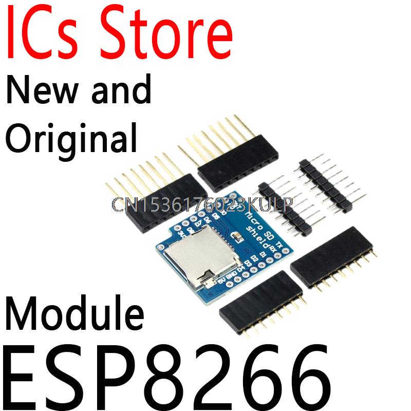 Wemos D1 Mini - Щит для карты Micro SD для