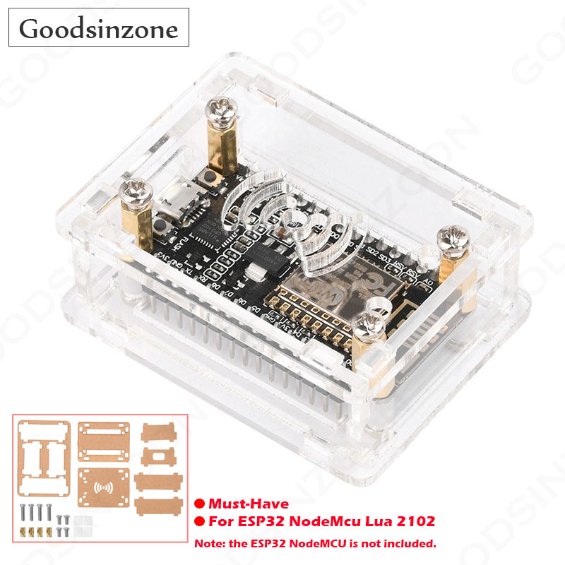 Nodemcuv2 - Комплект акрилового чехла для ESP32 NodeMcu