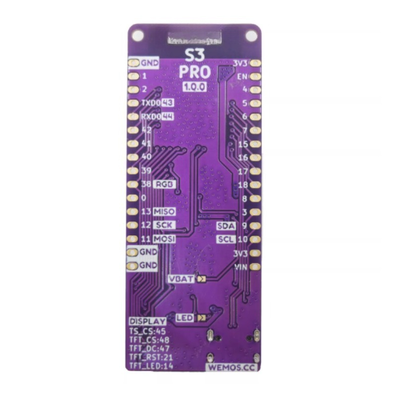 Lolin S3 - Плата IoT LOLIN S3 Pro V1.0.0