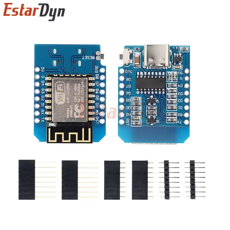 D1 Mini TYPE-C/MICRO ESP8266 E – обзор и цена Nodemcuv2
