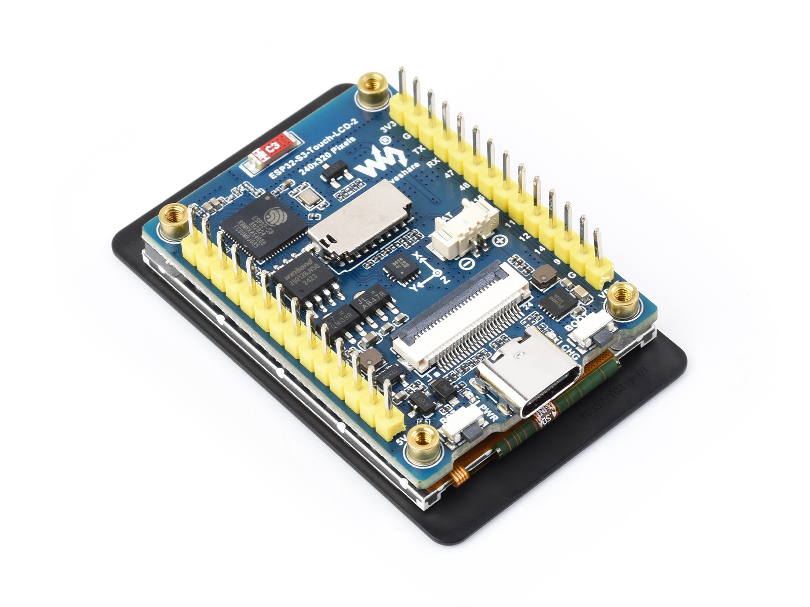 Waveshare ESP32-S3 2-дюймовая  – обзор и цена Lolin S3