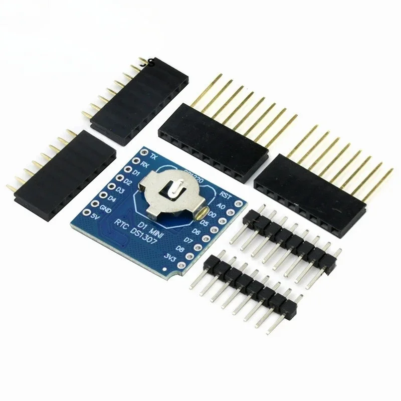 10 шт. RTC DS1307 часы реально – обзор и цена Wemos D1