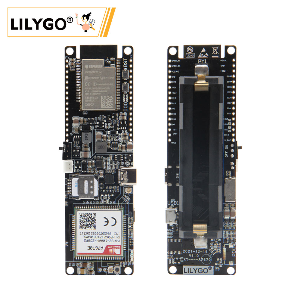 LILYGO® TTGO T-A7670G/E/SA R2  – обзор и цена Devkitc