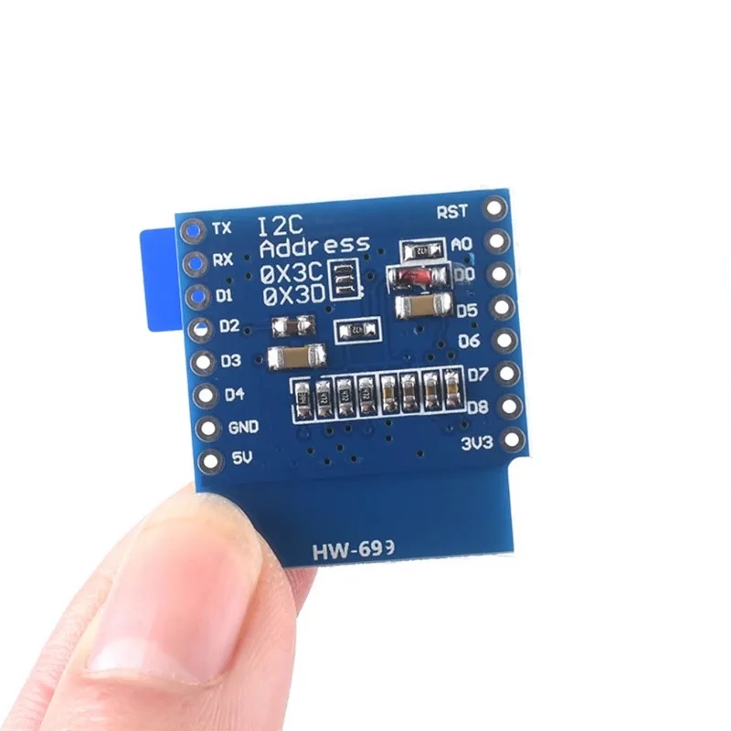 0,66-дюймовый OLED-дисплейный  – обзор и цена Wemos D1 Mini
