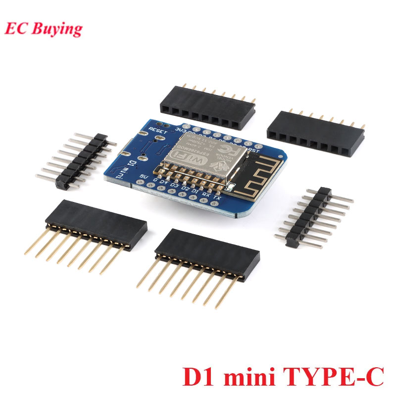 10 шт./1 шт. WeMos LOLIN D1 Mi – обзор и цена D1 Mini Pro