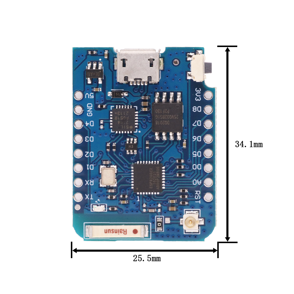 WeMos D1 Mini Pro V3.0 NodeMcu – обзор и цена Wemos D1 Mini