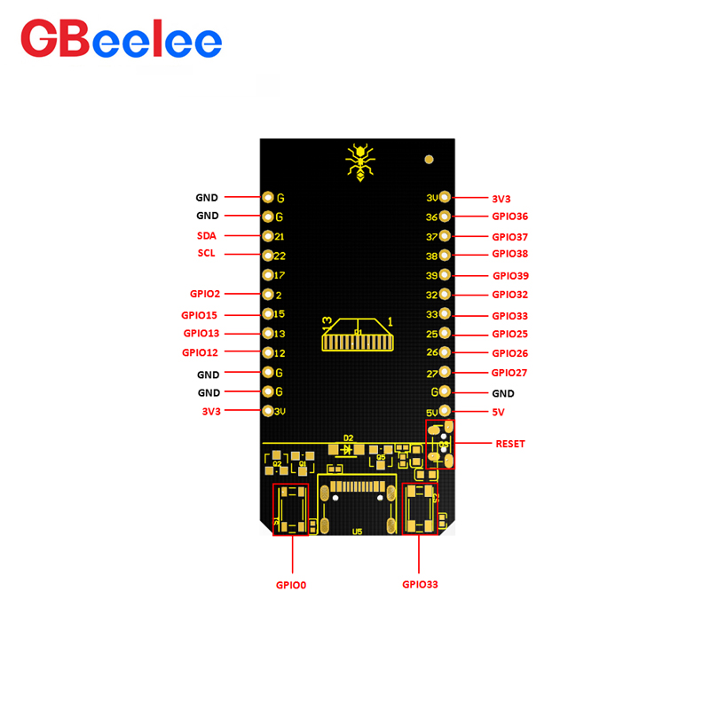 2 шт. GBeelee BL-MZ-A009 TTGO  – обзор и цена Ttgo Tdisplay