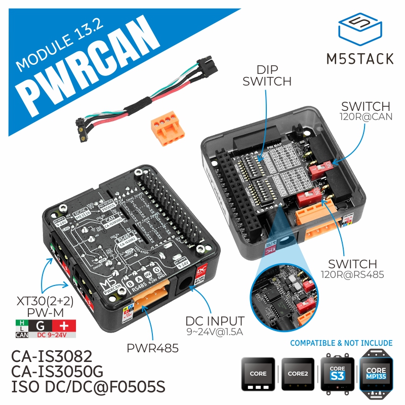 Официальный модуль M5Stack PWR – обзор и цена M5Stack