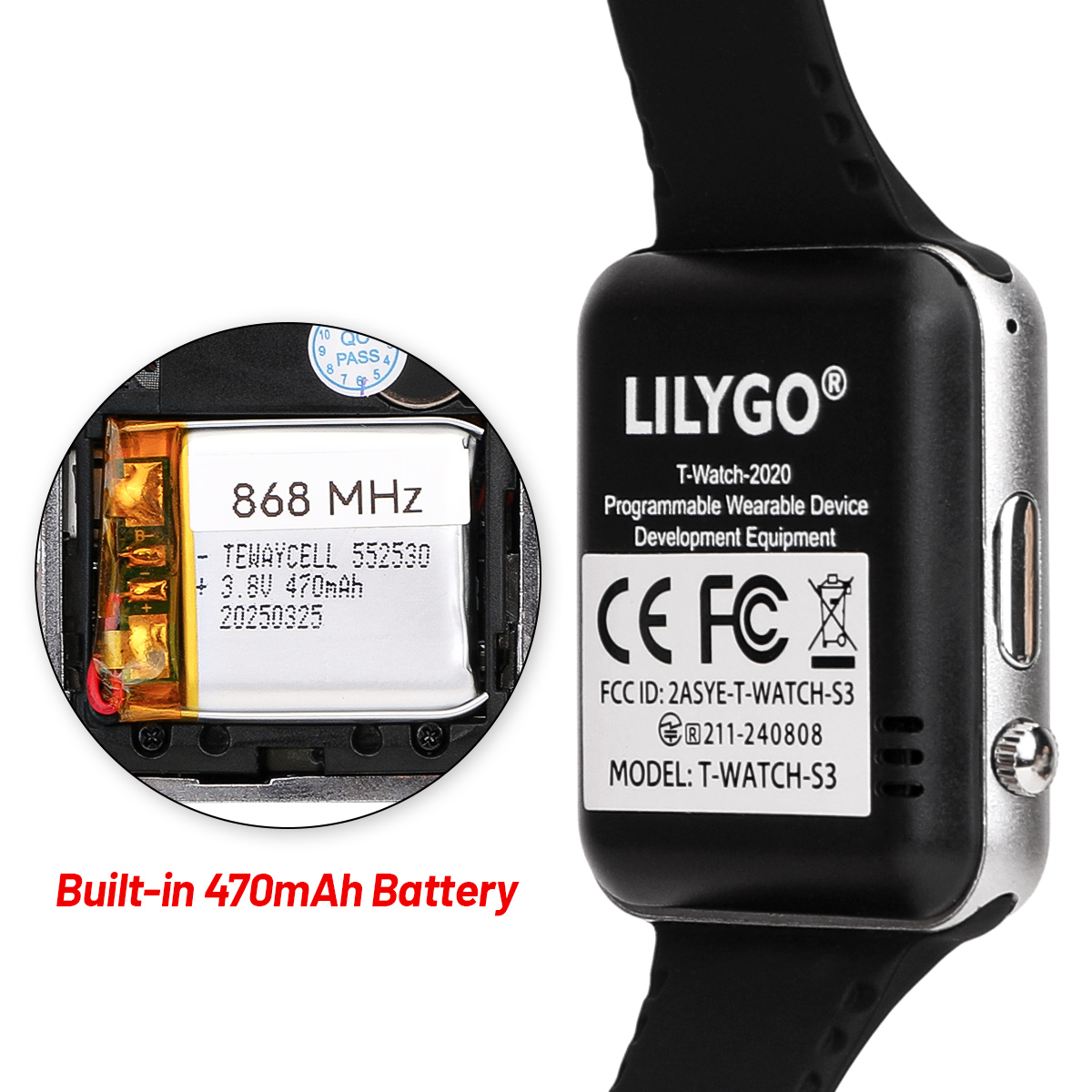 T-Watch-S3 ESP32-S3 Макетная п – обзор и цена Ttgo T Watch