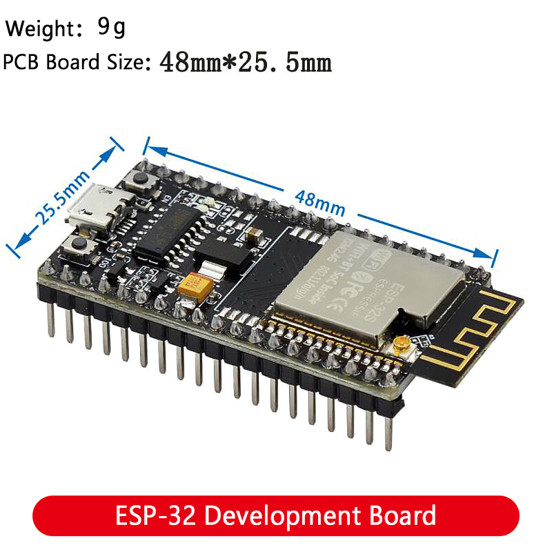 NodeMCU ESP-32S ESP-WROOM-32E  – обзор и цена Nodemcu 32S