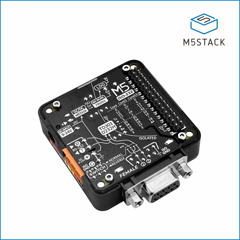 Официальный модуль RS232 M5Sta – обзор и цена M5Stack