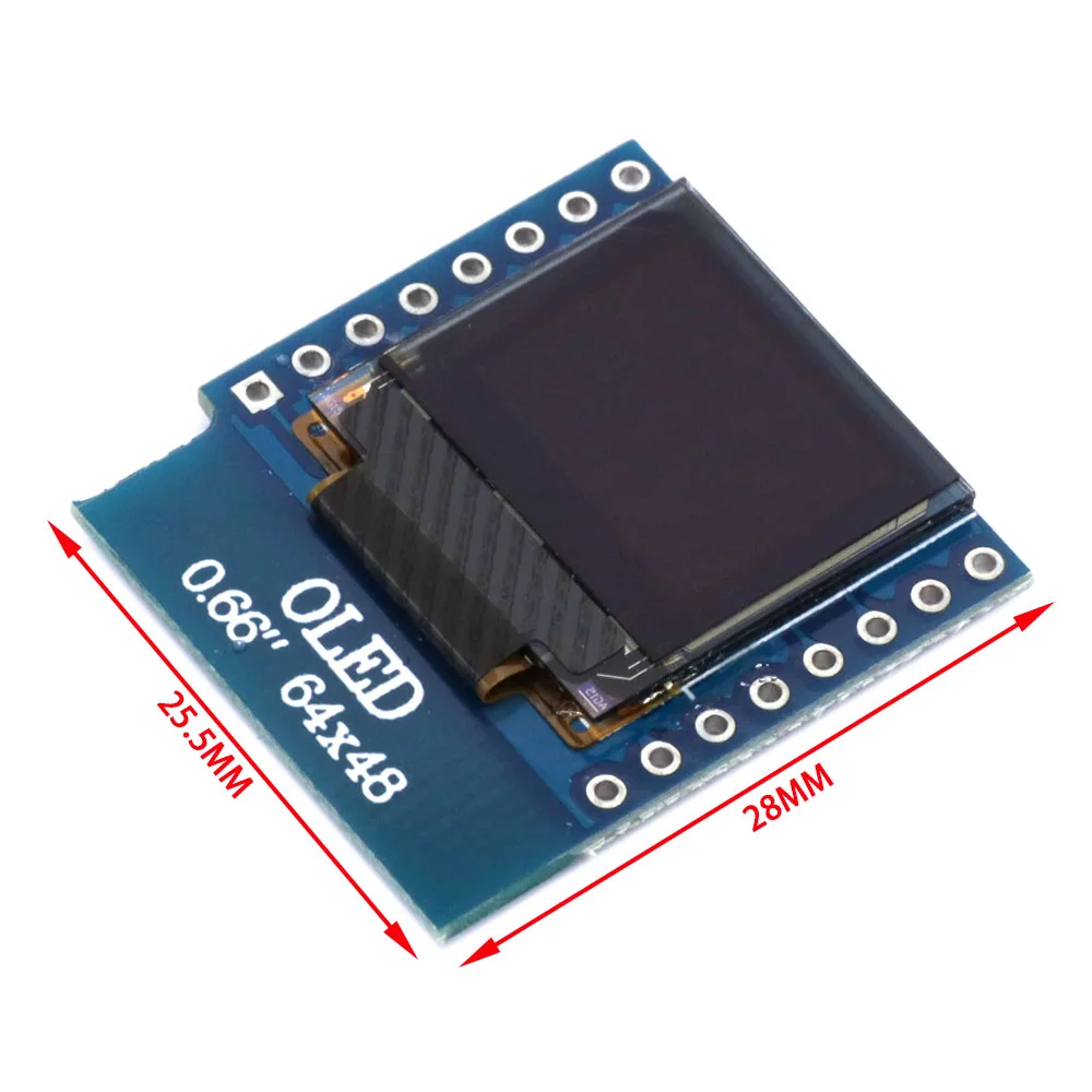 SSD1306 I2C OLED-дисплей для W – обзор и цена Wemos D1 Mini