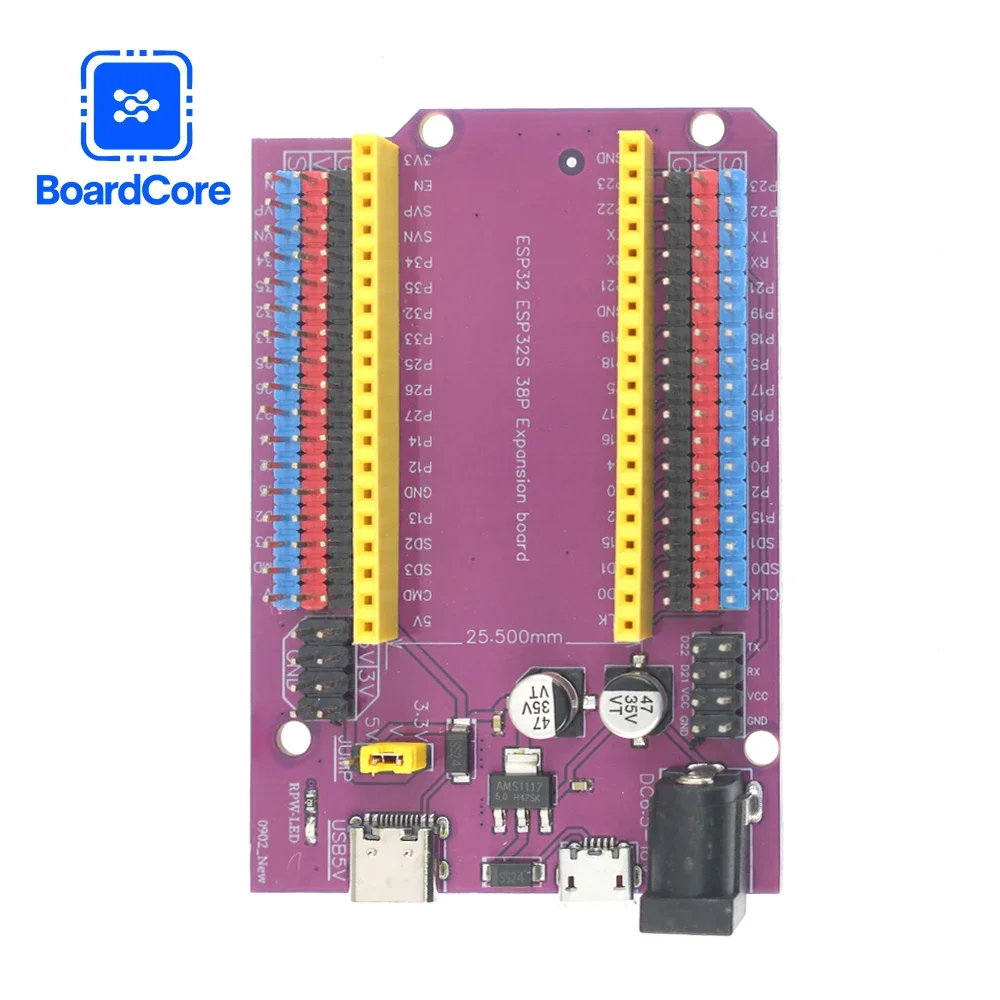 38-контактный модуль платы рас – обзор и цена Nodemcu 32S