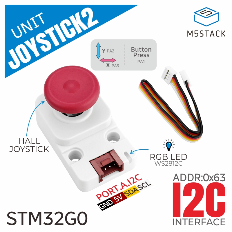 Официальный джойстик M5Stack I – обзор и цена M5Stack Core2
