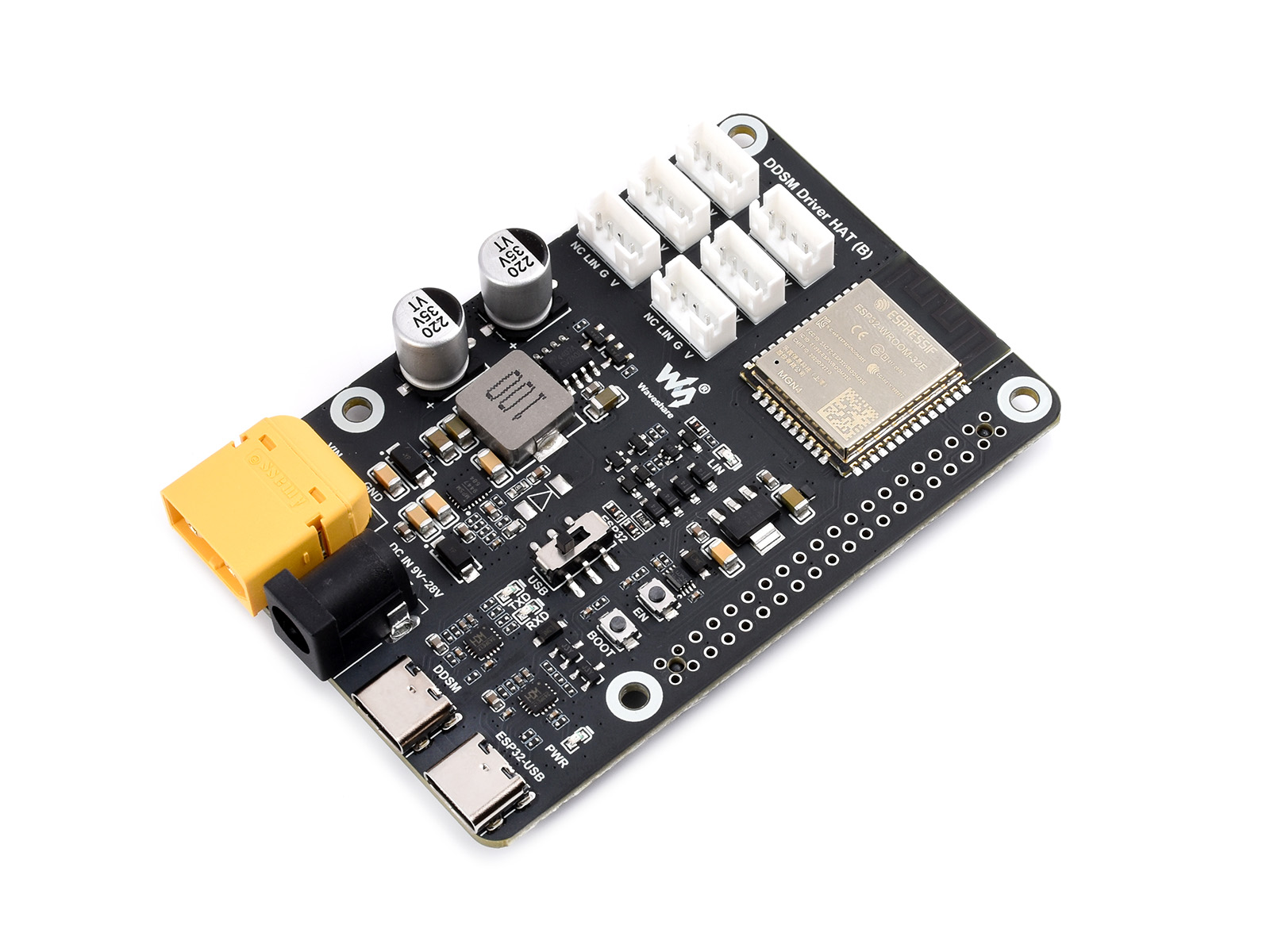 Плата драйвера серводвигателя  – обзор и цена Waveshare Esp32