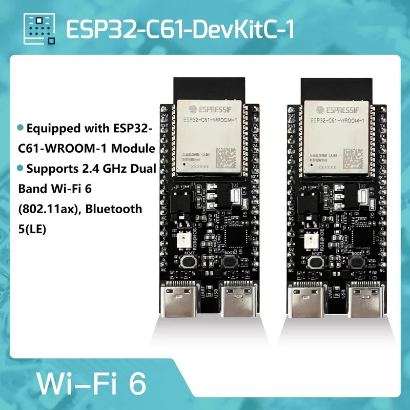 Плата разработки ESP32-C61-Dev – обзор и цена Devkitc