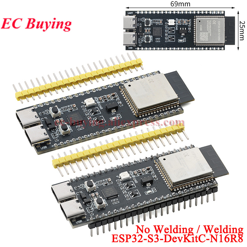 Плата разработки ESP32-S3-DevK – обзор и цена Esp32 S3 Devkitc 1
