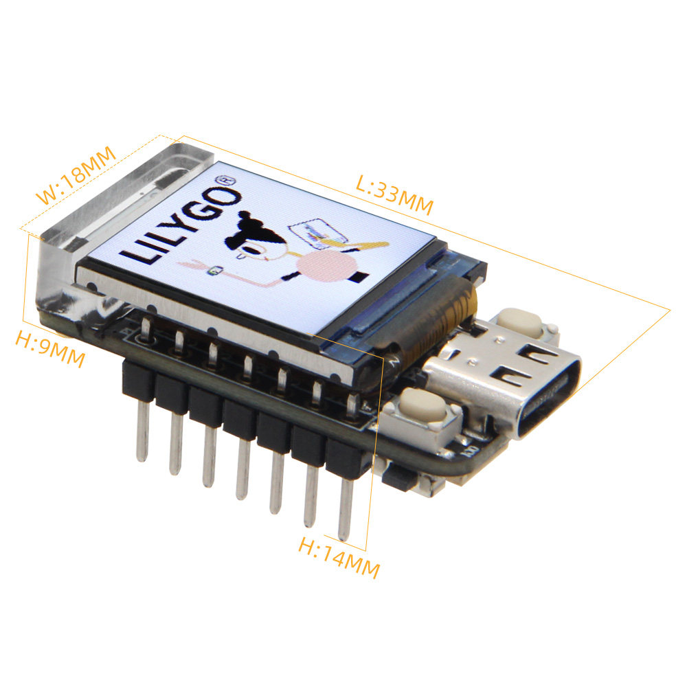 Модуль дисплея LILYGO T-QT Pro – обзор и цена Lolin S3