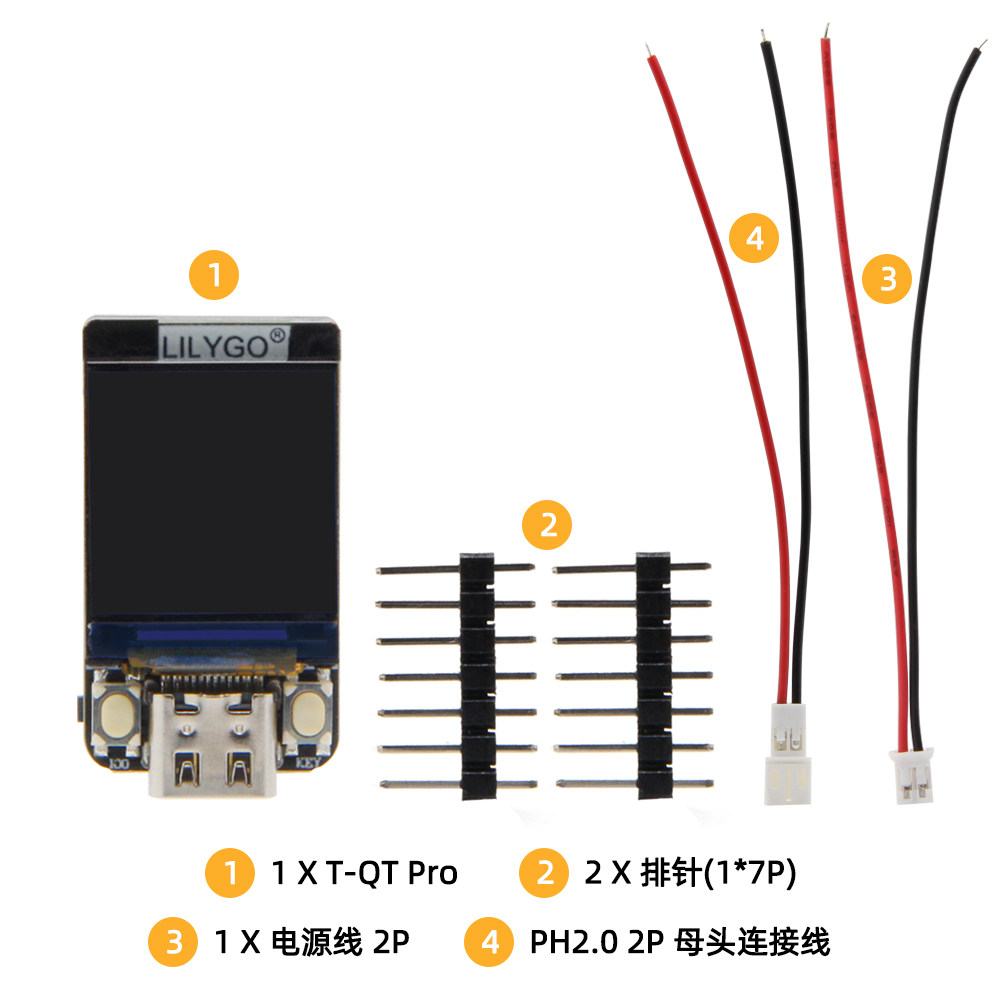 Модуль дисплея LILYGO T-QT Pro – обзор и цена Lolin S3