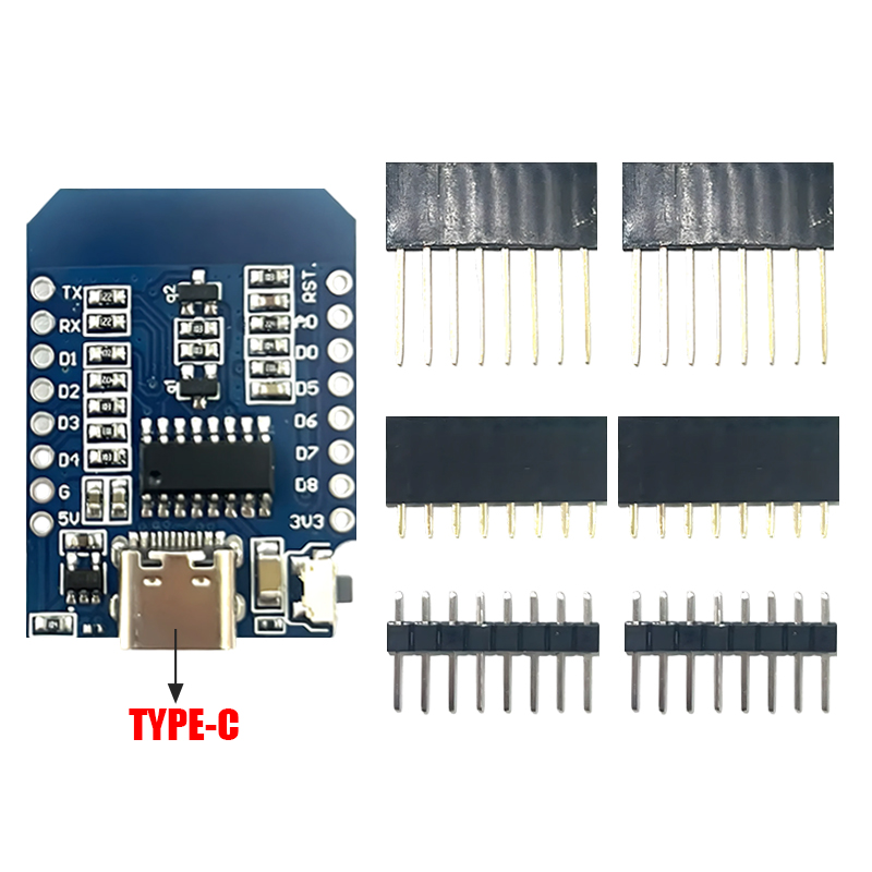 XCW WeMos D1 Mini TYPE-C/Micro – обзор и цена Wemos D1