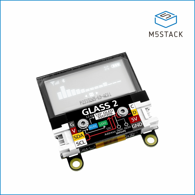 Официальный блок M5Stack Glass – обзор и цена M5Stack Core2