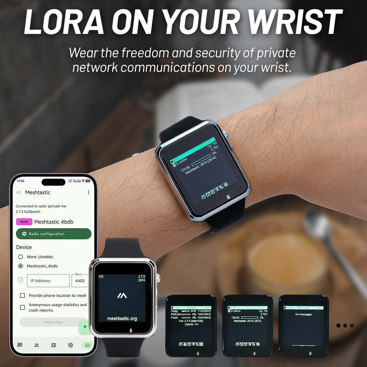 LILYGO T Watch S3 Lora Местурс – обзор и цена Ttgo T Watch