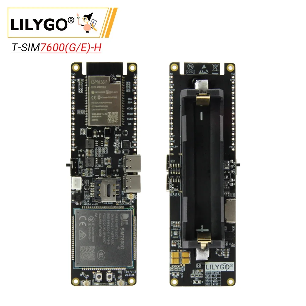В НАЛИЧИИ LILYGO T-SIM7600G-H  – обзор и цена Doit Esp32
