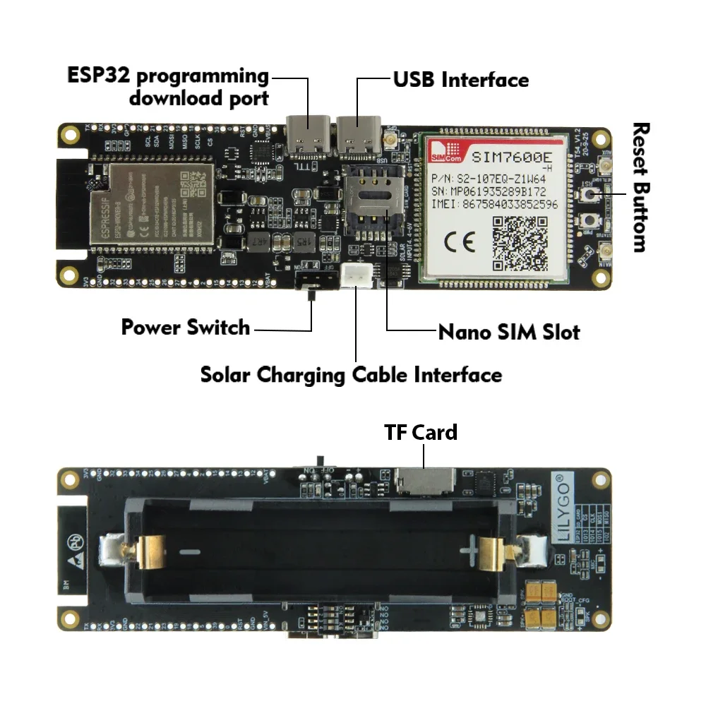 В НАЛИЧИИ LILYGO T-SIM7600G-H  – обзор и цена Doit Esp32