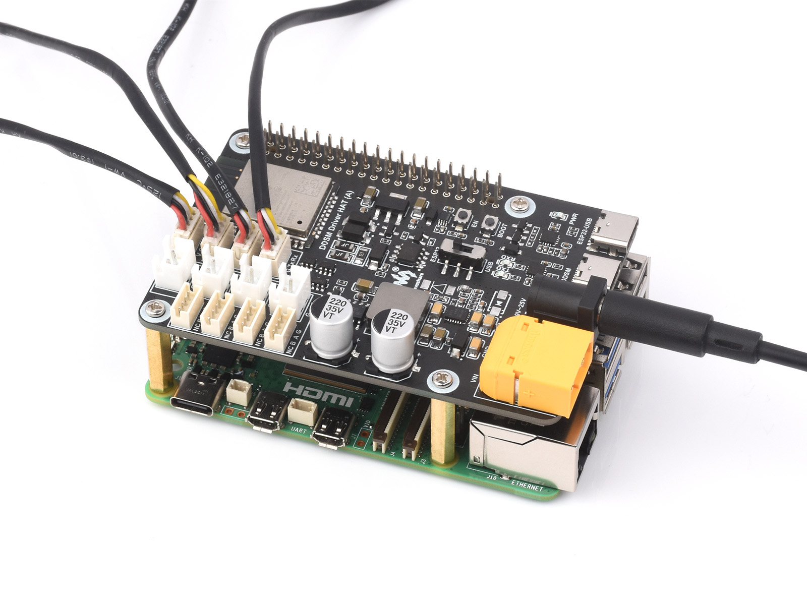 Плата драйвера серводвигателя  – обзор и цена Waveshare Esp32